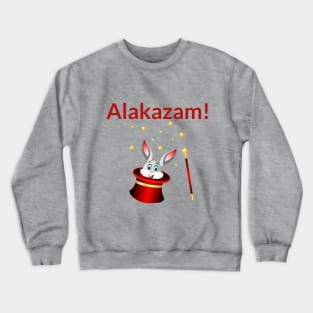 Alakazam Magic Bunny Top Hat Crewneck Sweatshirt